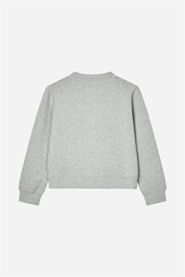 Mads Nørgaard organic Sweatshirt - Talinka - Light Grey Melange